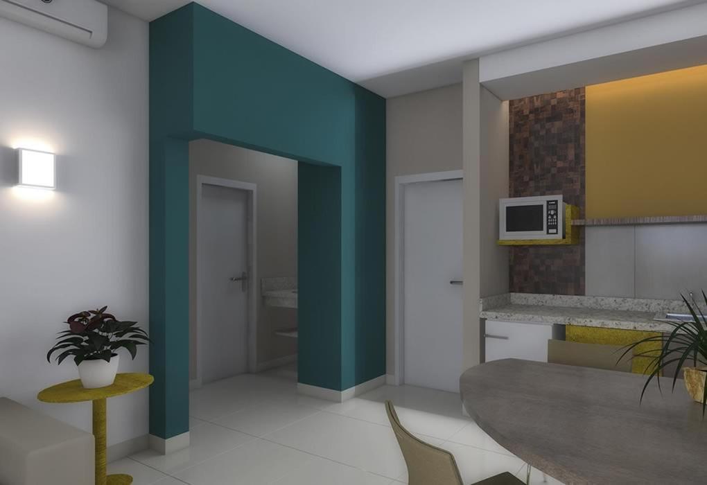Enjoy Solar Das Aguas Park Resort Olímpia 外观 照片 3D rendering of a living room