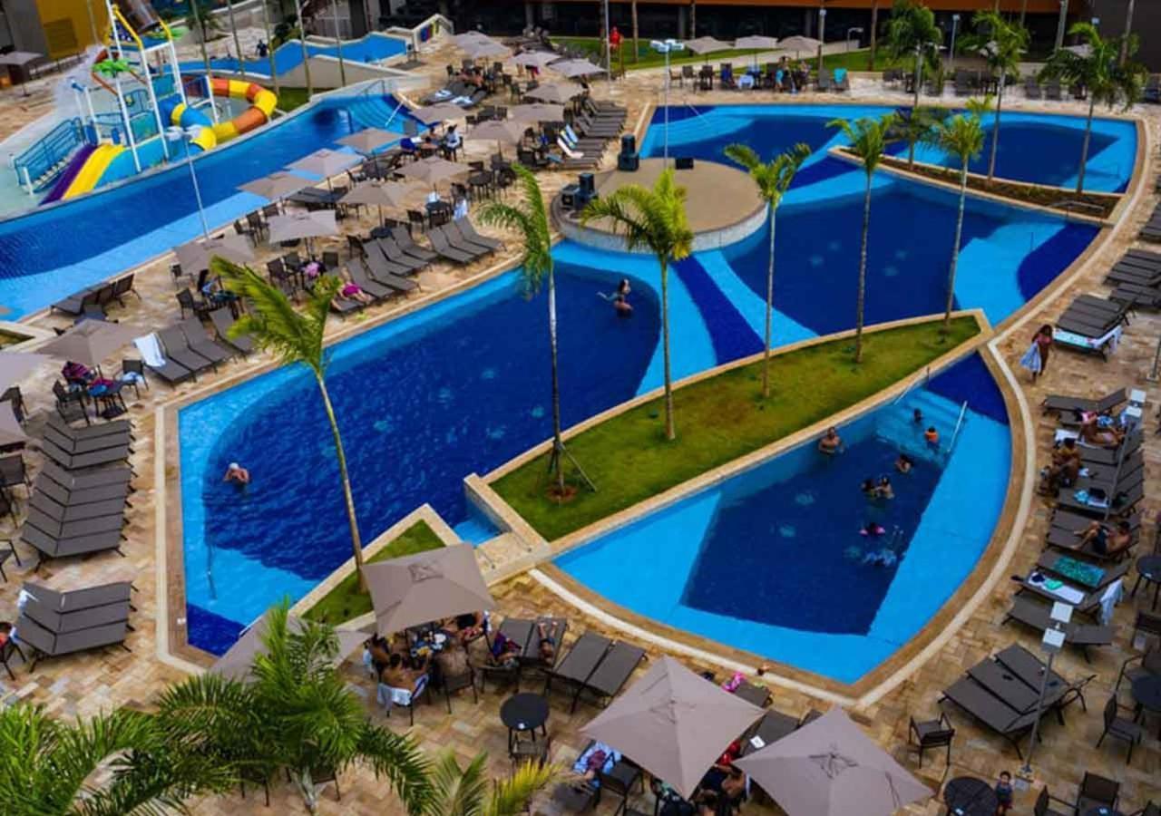 Enjoy Solar Das Aguas Park Resort Olímpia 外观 照片 Aerial view of the resort's swimming pool
