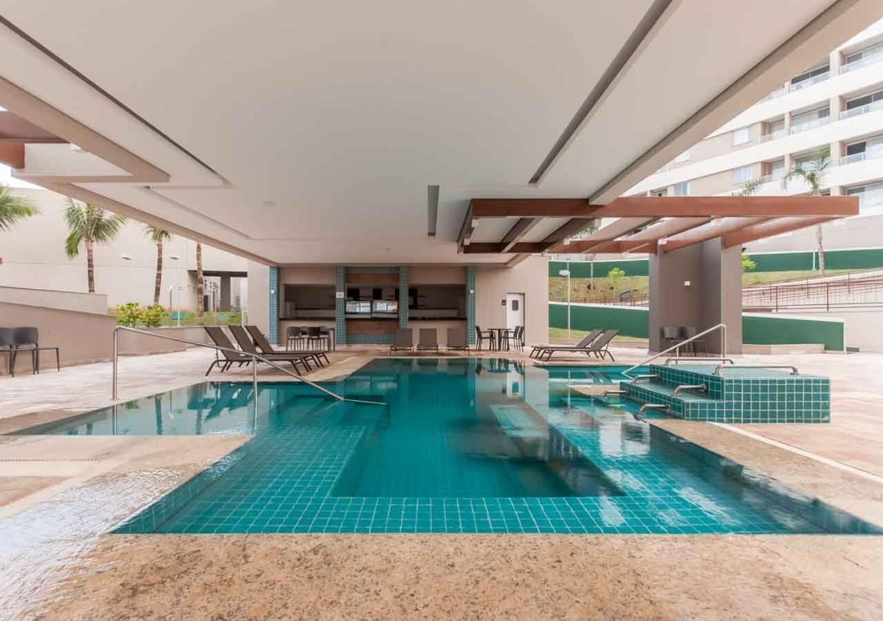 Enjoy Solar Das Aguas Park Resort Olímpia 外观 照片 The swimming pool at the hotel