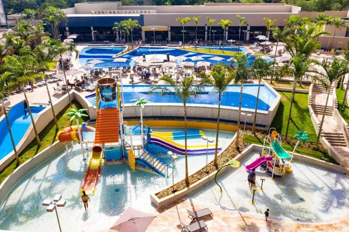 Enjoy Solar Das Aguas Park Resort Olímpia 外观 照片 Aerial view of Splash Island